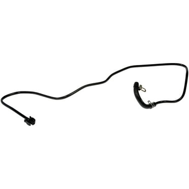 Dorman 626-710 Engine Coolant Overflow Hose for Specific Ford Models, Black; Silver