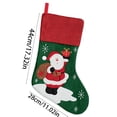 thumbnail image 3 of Decoración del hogar, medias navideñas, adornos para el árbol de Navidad, bolsas de regalo de Papá Noel, bolsas de dulces, medias navideñas con dibujos animados, adecuadas para decoraciones navideñas,, 3 of 6