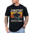 thumbnail image 2 of Jimothy Seattle Legend T-Shirt for Men and Women, Vintage Raccoon Graphic Tee, Retro Wildlife Shirt, Sizes S-5XL, 2 of 6