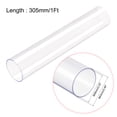 thumbnail image 2 of Unique Bargains Polycarbonate Rigid Round Clear Tubing 59mm(2.32 Inch)IDx63mm(2.48 Inch)ODx305mm(1ft) Length Plastic Tube, 2 of 4
