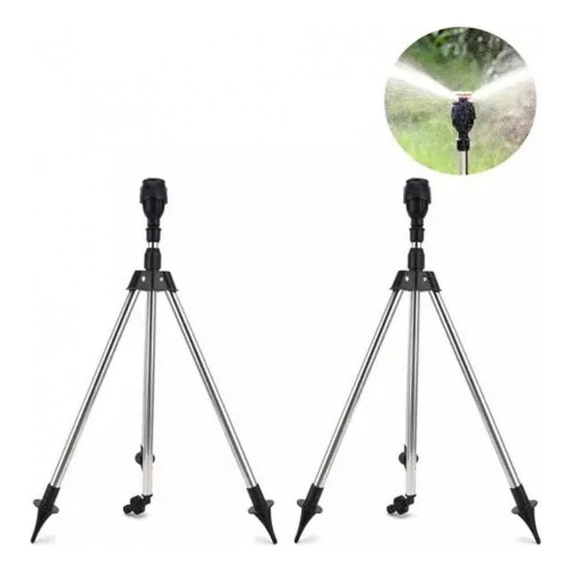 Trípode de rociador automático Spinning 360 con 2 unidades