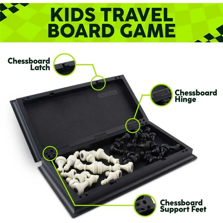 Professional Chess Mini Toy Kit Children Go Chess 3d Games Luxury