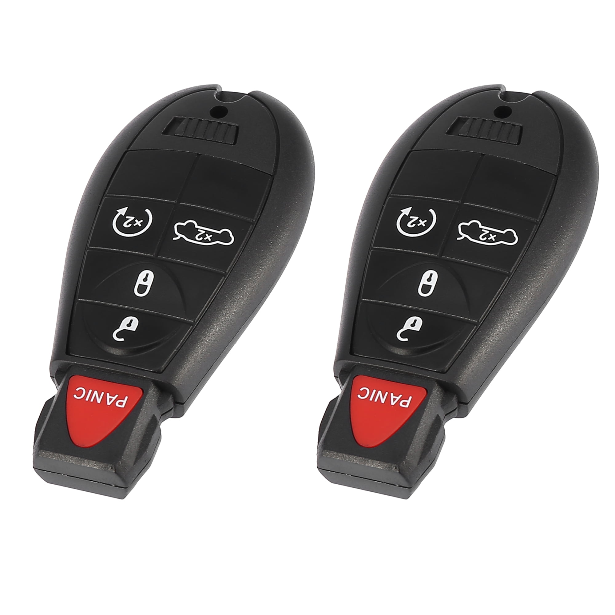 2 Pcs M3N32297100 Car Keyless Entry Remote 433Mhz for Dodge Dart 2013-2016