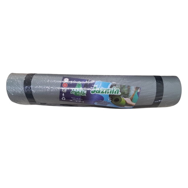 Tapete Ejercicio Yoga Pilates Gris Eva Foamy 6mm