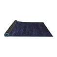 thumbnail image 2 of Ahgly Company Indoor Square Abstract Blue Modern Area Rugs, 6' Square, 2 of 4