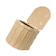 thumbnail image 5 of Inodoro plegable portátil ABS integrado de alta capacidad de carga inodoro de viaje con tapa para acampar amarillo, 5 of 5