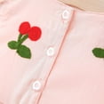 thumbnail image 7 of Cute Baby Girl Clothes Dresses 3-6 Month Casual Flutter Princess Embroidered Cotton Dress Infant Summer Fashion Outfits Pink 2 Years, 7 of 7