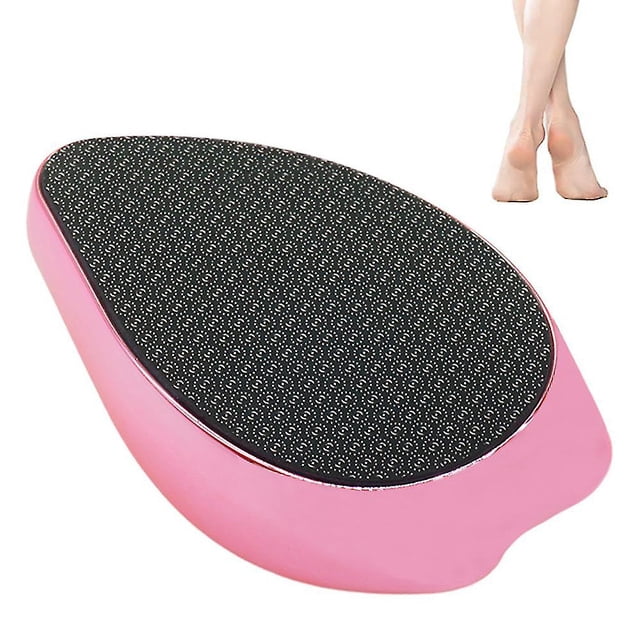 Innovador exfoliante de pies con nanocristales, raspador portátil para pedicura y eliminación de piel muerta.