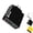 Black, variant on 8 in 1 Waterproof Ports USB Fast Charger, Travel Phone Charger Plug Outlet,Multiple Fast Charging Station, with 4 Type C and 4 USB Ports for Home Office Travel (Black)