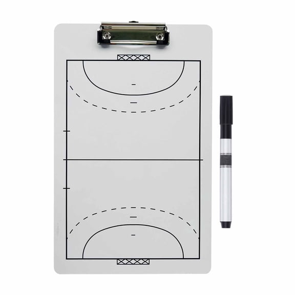Volleyball Tactic Coaching Boards Guidance Training Aid Game Handball Teaching Assistant Portable Strategy Tactic Clipboard (Handball)