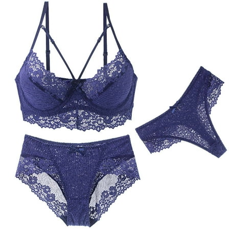 

Tawop Sexy Bras For Women Women S Stretch Summer Blue L
