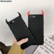 thumbnail image 2 of Cuernos Del Diablo Cubierta De Ángulo De Demonio Para iPhone 14 13 12 11 Pro Max Mini Plus 6 6s 7 8 X XS XR SE 2020 2022 SE2 SE3 Fundas De TPU De Silicona Suave Trasera, 2 of 4