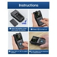 thumbnail image 4 of Full Angle Inverted Moisture Detector Wood Moisture Meter Temperature Humidity Detection Home Moisture Detector ,Accurate & Professional, 4 of 6