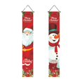 thumbnail image 2 of 1 Par De Adornos Navideños Para La Puerta Principal Adornos Navideños Parejas Navideñas Parejas Navideñas Bonitas Banderas Navideñas Para El Porche Ventanas Cuatro Estilos, 2 of 7