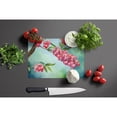 thumbnail image 3 of Pennsylvania Mountain Laurels in Watercolor Glass Cutting Board Large 12 in x 15 in, 3 of 5
