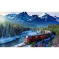 thumbnail image 1 of Cuadros Decorativos 5D bricolaje taladro redondo completo diamante pintura tren paisaje mosaico Kit Rhinestone arte Likrtyny embutido en tela, 1 of 9