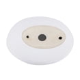 thumbnail image 4 of Stylish 16x13 Inch White Ceramic Oval Bathroom Vessel Sink - Stain , Modern Must-have For Centerpiece Item, 4 of 5