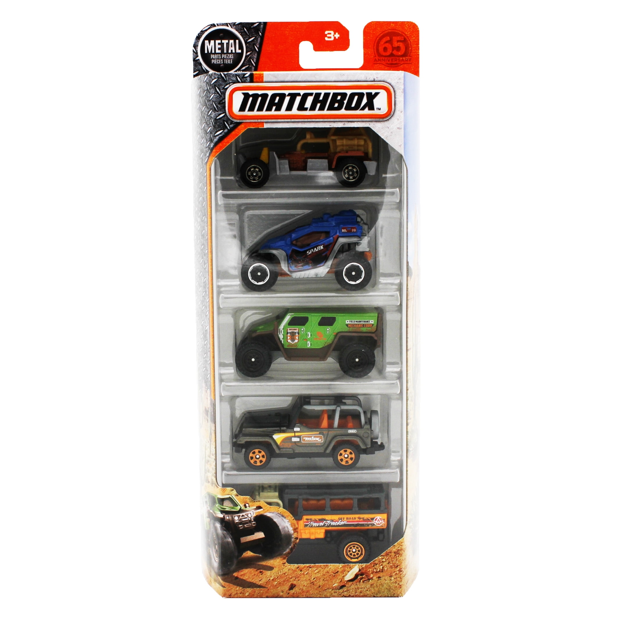 matchbox off road 5 pack