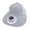 Light Gray, variant on Solar Rechargeable Peaked Cap, Solar-Powered Baseball Cap with Built-in Fan, USB Rechargeable Outdoor Sun Visor Hat