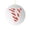 V, variant on Beollynier 26 Letter Acrylic Ornaments A-Z Alphabet Christmas Tree Decor with Candy Cane Pattern for Personalized Spelling DIY Home Party Decoration