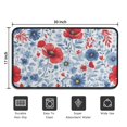 thumbnail image 5 of Pioneer Flower Floral Print Pattern Door Rugs,Washable Non Slip Door Mats Indoor,Decorative Door Mats,Entry Mat Indoor for Entrance,Bedroom,Kitchen,Bathroom,30"x17", 5 of 6