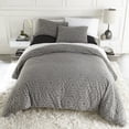 thumbnail image 6 of Donna Sharp Seville Grey 3pc Cotton Comforter Set,  King, 6 of 10