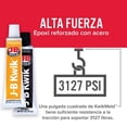 thumbnail image 2 of J-B Weld, Soldadura en Frio Epoxica de Dos Partes, 8276SPA, 57gr., 2 of 6