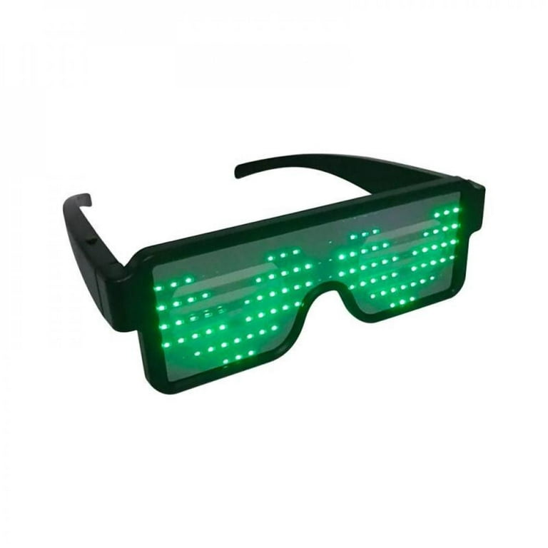 shutter shades glasses led sunglasses party
