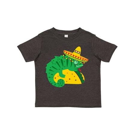

Inktastic Taco Chameleon Gift Toddler Boy or Toddler Girl T-Shirt