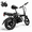 14" Black, variant on 14" Electric Bike for Teenager and Adults, Peak 500W Motor 432Wh 12AH Folding E-Bike, 20 MPH 20+ Miles Range, Mini Ebike for City Commuter, UL2849
