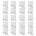 thumbnail image 2 of tasrioml 10/20Pcs Wall Mounted Storage Hooks Cord Holder Transparent Easy to Install Adhesive Cable Management Hanger Hooks, 2 of 8