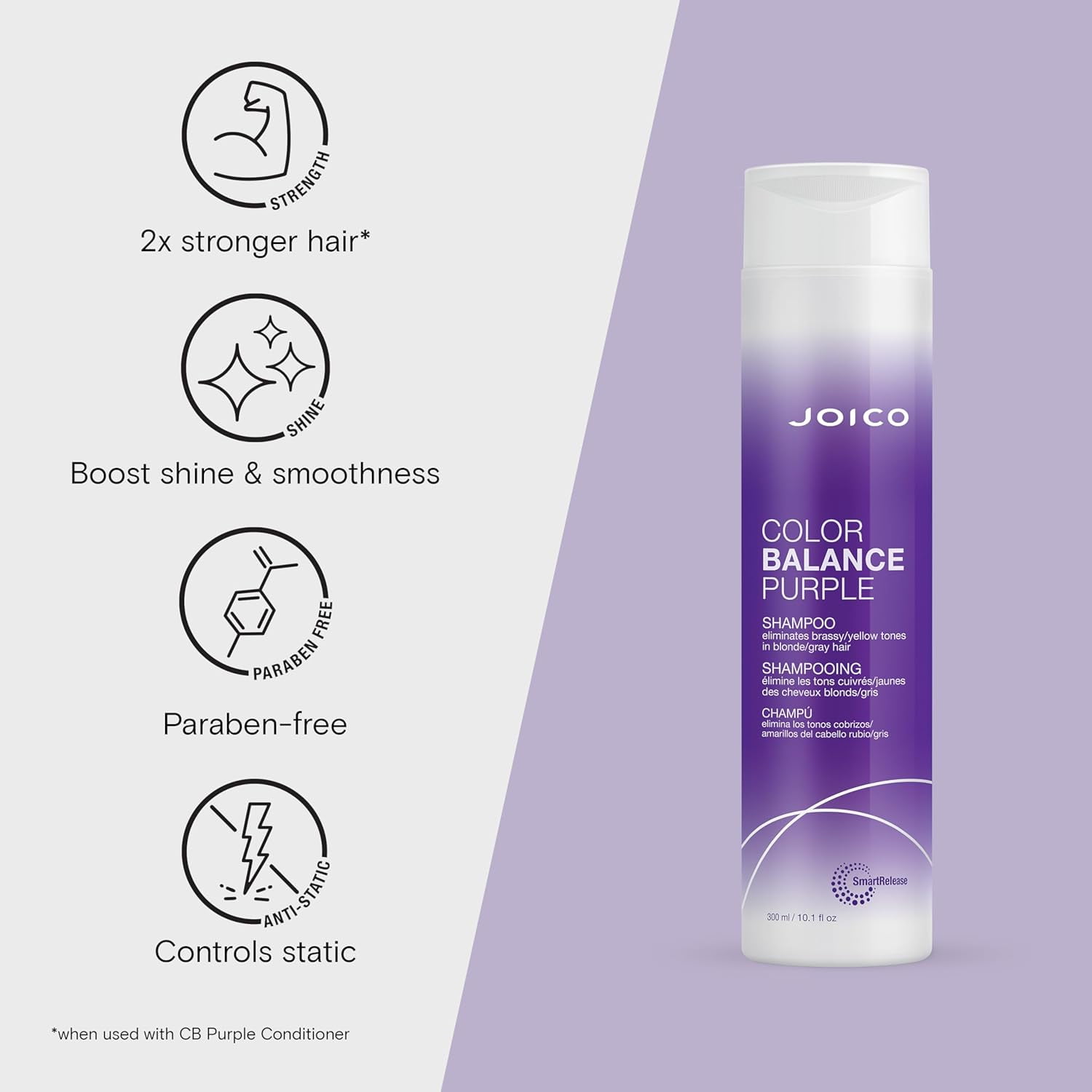 Joico Color Balance Purple Shampoo 10.1 oz