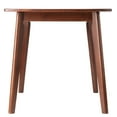 thumbnail image 4 of Winsome Shaye 3-Piece Dining Set, Table & 2 Slat Back Chairs, Walnut Finish, 4 of 8