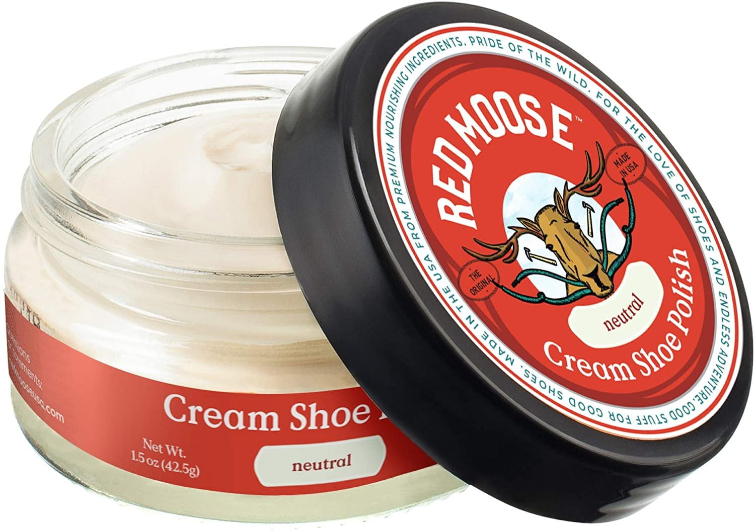red moose shoe polish