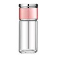 thumbnail image 2 of Botella de Agua de de Pared de Doble Capa, Taza de Filtro de Té, Botella de Té, Taza Portátil para Regalos de Té Sueltos para Hombres Y Mujeres 350ml de Macarena Botella aislada, 2 of 8