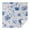 White-3, variant on Square Tablecloth 42x42 Inch – Waterproof Polyester Printed Table Cover, Wrinkle Resistant & Washable for Kitchen Dining Picnic Party Decor, Single-v4-15, White