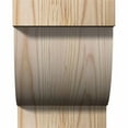 thumbnail image 2 of 6"W x 8"D x 8"H Alpine Rough Sawn Corbel, Douglas Fir, 2 of 9