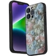 thumbnail image 1 of Vintage-Floral-Art-Design-370 Phone Case, Degined for iPhone 14 Pro Case Men Women, Flexible Silicone Shockproof Case for iPhone 14 Pro, 1 of 1