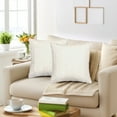 thumbnail image 2 of Unique Bargains Soft Plush Throw Pillow Covers Decorative Khaki 18" x 18", 2 of 6