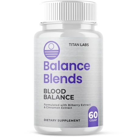 BalanceBlends Advanced Formula Blood Support for Health and Wellness 60 Capsules