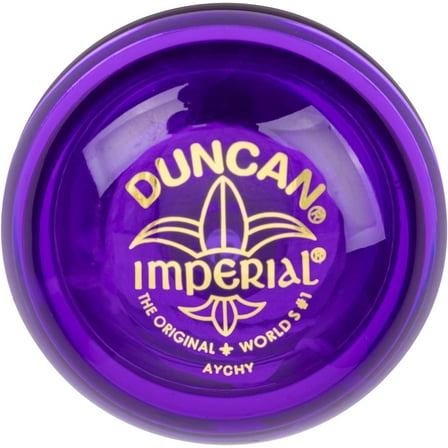 Duncan Imperial Yo-Yo, Beginner, Steel Axle and Plastic Body, Purple