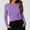 Purple-C, variant on ATENAR Womens Tops,Tops for Women,Soft,Stretch Fabric,Warm,Comfort Fit,Army Green,XXL(US:12)