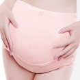 thumbnail image 6 of Women's High Waist Maternity Underwear, Cotton Belly Care Maternity Panties Brief Pregnancy Underwear Pregnant Women Panties Pregnancy Briefs,Pink,L, 6 of 8