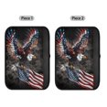 thumbnail image 2 of Yuyamidu Eagle Seat Belt Pad for Car Auto Van Sedan 2 Pack American Flag Car Seatbelt Cushion Cover Non-Slip Shoulder Strap Pad Soft Car Seat Belt Cover Accessories, 2 of 7