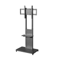 thumbnail image 6 of Wisfor 32"-65" Mobile Floor TV Stand Mount Bracket Rotation, Vertical Horizontal Support, 6 of 12