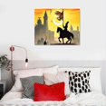 thumbnail image 4 of Nawypu Medieval Prints Glossy Wall Art Decor Photos Jousting Horsemen Dueling Swordsmen Marching Army, 4 of 4