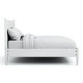 thumbnail image 3 of FOA Belkor 2-Piece White Solid Wood Bedroom Set- Cal King + Nightstand, 3 of 9