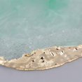 thumbnail image 3 of EHJRE Crystal Imitation Agate Make Up Nail Art Palette Drink Coaster/Cup Mat Green, 3 of 9