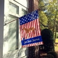 thumbnail image 2 of Carolines Treasures BB8358CHF Rhodesian Ridgeback American Flag Canvas House Size, 2 of 4