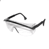 GLASSES BLK FRAME CLEAR